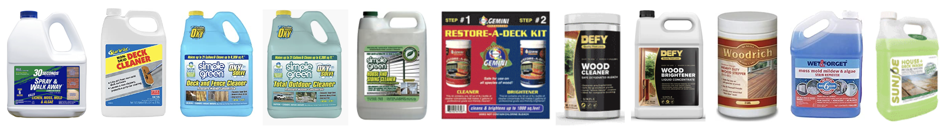 top rated wood deck cleaners in 2022