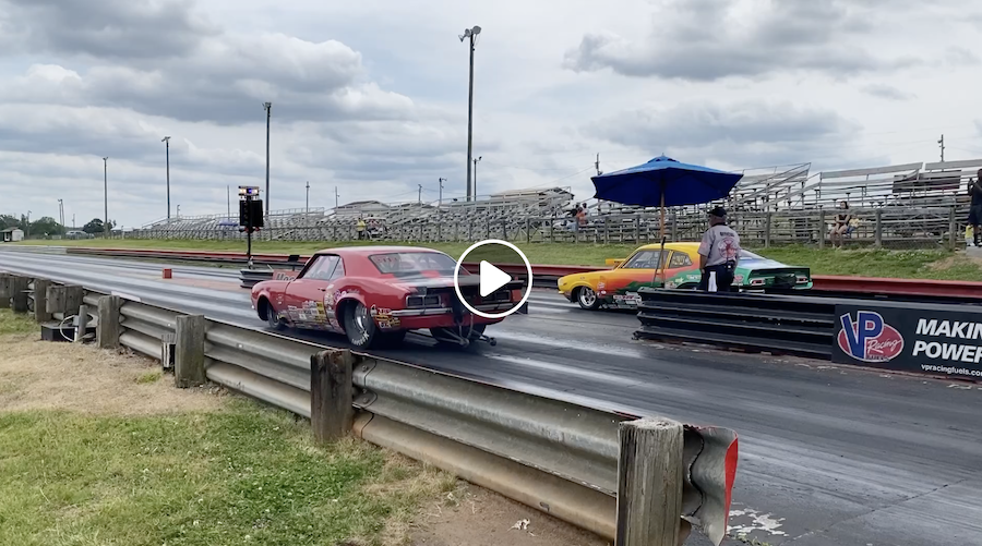 Steve Furr wins Super Gas class at the Mooresville Dragway on May 7, 2023.