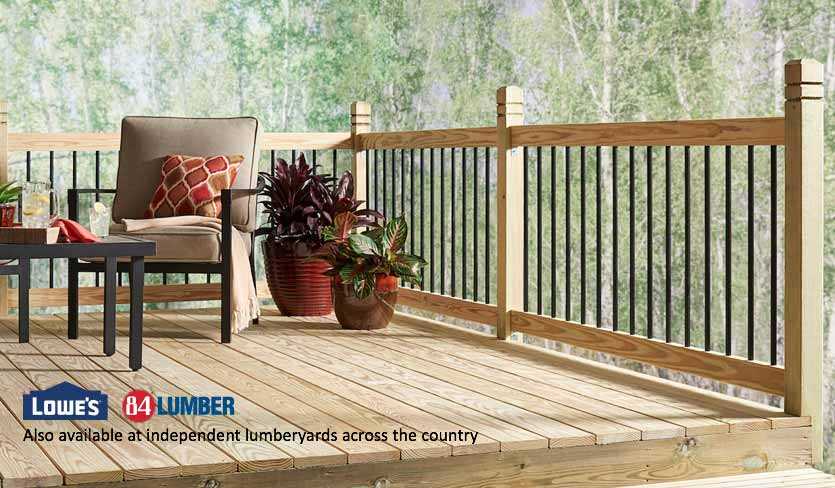 Ecolife treated wood is available at Lowes, 84 Lumber and independent lumberyards. Ecolife may not be available at all locations.